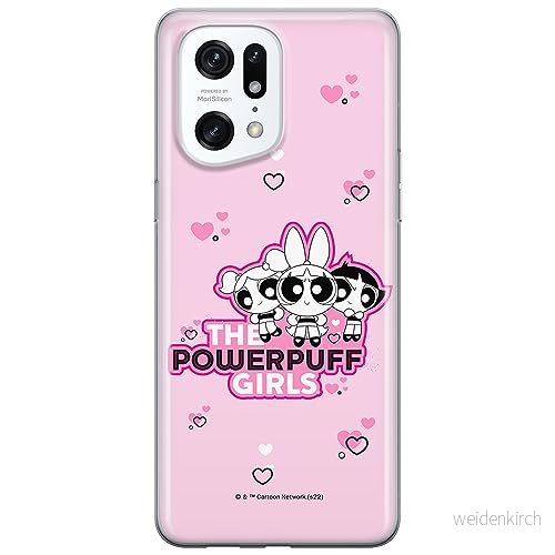 ERT GROUP mobiltelefonfodral för Oppo FIND X5 PRO originalt och officiellt licensierat The Powerpuff Girls mönster 023, fodral tillverkad av TPU plast 5905511969653