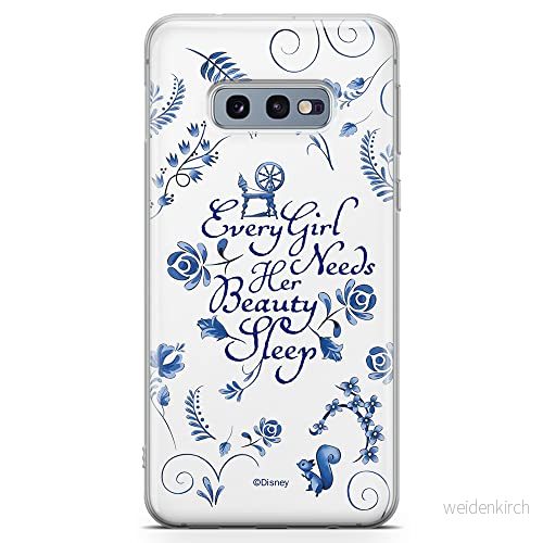 ERT GROUP mobiltelefonfodral för Samsung S10e originalt och officiellt licensierat Disney mönster Aurora 002 optimalt anpassad till formen på mobiltelefonen, fodral tillverkad av TPU plast 5903040543917