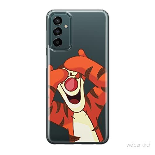 ERT GROUP mobiltelefonfodral för Samsung M13 4G/M23 5G/F23 originalt och officiellt licensierat Disney mönster Winnie the Pooh and Friends 035, gedeeltelijk transparant 5905511365547