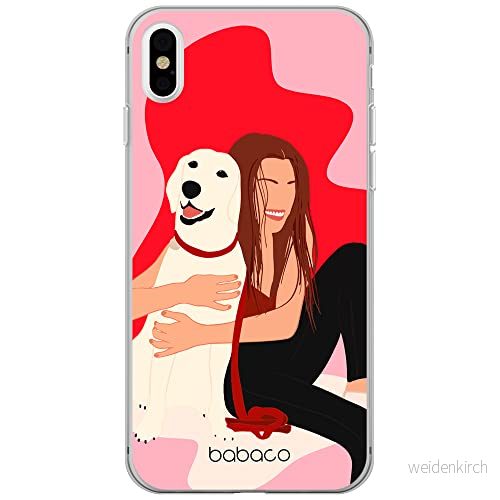 ERT GROUP mobiltelefonfodral för Iphone X/XS originalt och officiellt licensierat Babaco mönster Dogs 006 optimalt anpassad till formen på mobiltelefonen, fodral tillverkad av TPU plast 5905131002310