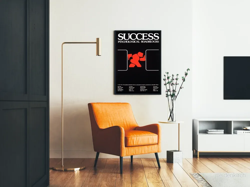 Motiverande poster Framgång Psykologiska hinder - Bild 2