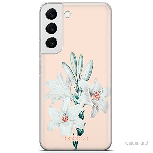 ERT GROUP mobiltelefonfodral för Samsung S22 originalt och officiellt licensierat Babaco mönster Flowers 039 optimalt anpassad till formen på mobiltelefonen, fodral tillverkad av TPU plast 5905131306739