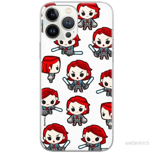 ERT GROUP mobiltelefonfodral för Apple Iphone X/XS originalt och officiellt licensierat Marvel mönster Black Widow 013 Vit anpassad till formen på mobiltelefonen, fodral tillverkad av TPU plast 5904805236198