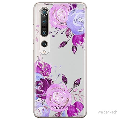 ERT GROUP mobiltelefonfodral för Xiaomi MI 10 / PRO originalt och officiellt licensierat Babaco mönster Flowers 005 optimalt anpassad till formen på mobiltelefonen, gedeeltelijk transparant 5904805387074