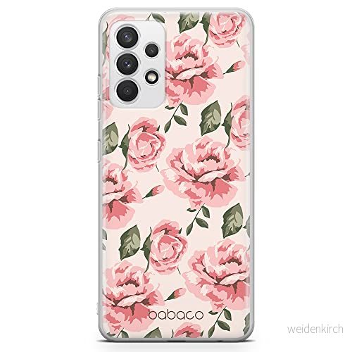 ERT GROUP mobiltelefonfodral för Samsung A32 4G LTE originalt och officiellt licensierat Babaco mönster Flowers 013 optimalt anpassad till formen på mobiltelefonen, fodral tillverkad av TPU plast 5903932609820