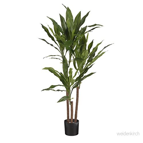 MICA Decorations Dracaena konstväxt H100 x Ø 70 cm grön 8712293661302
