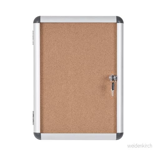 Bi Office Display Case Enclore, korkyta, akryldörr, aluminiumram, 36,7 x 50 cm (2 A4) 5603750521303