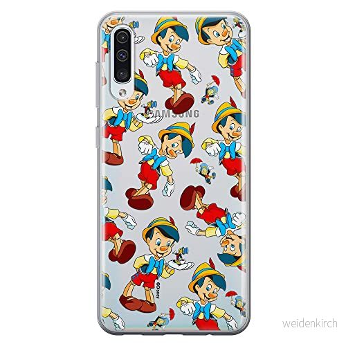 ERT GROUP mobiltelefonfodral för Samsung A50/ A50s/ A30s originalt och officiellt licensierat Disney mönster Pinocchio 002 optimalt anpassad till formen på mobiltelefonen, gedeeltelijk transparant 5905131814067