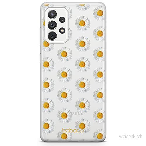 ERT GROUP mobiltelefonfodral för Samsung A73 5G originalt och officiellt licensierat Babaco mönster Flowers 009 optimalt anpassad till formen på mobiltelefonen, gedeeltelijk transparant 5904805513763