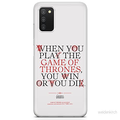 ERT GROUP mobiltelefonfodral för Samsung A03S originalt och officiellt licensierat Game od Thrones mönster of 009 anpassad till formen på mobiltelefonen, fodral tillverkad av TPU plast 5903932996012