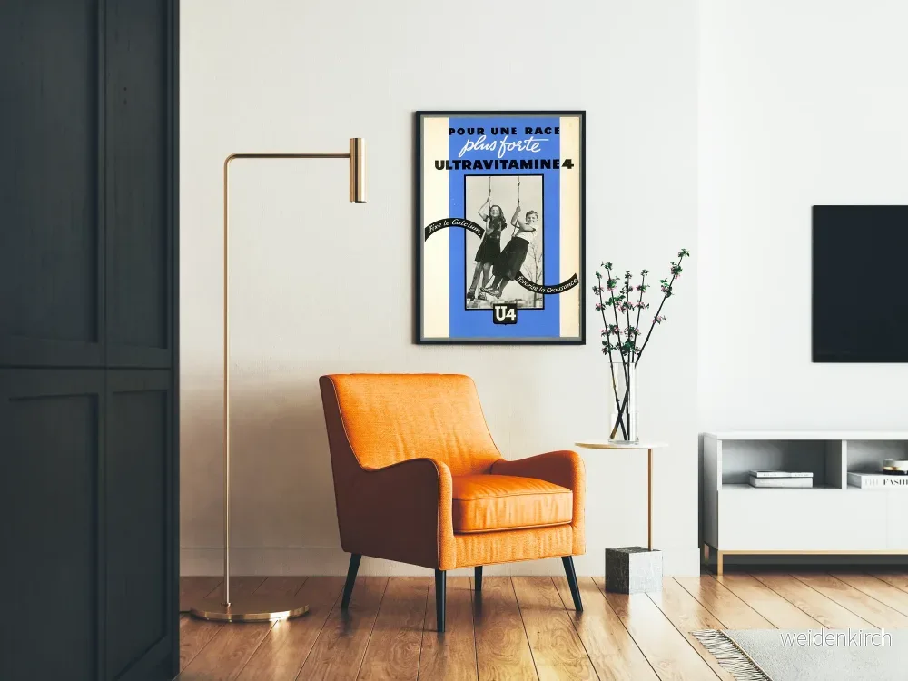 Vintageposter Ultravitamine 4 för en hälsosam tillväxt - Bild 2