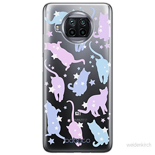 ERT GROUP mobiltelefonfodral för Xiaomi MI 10T LITE/REDMI NOTE 9 PRO 5G originalt och officiellt licensierat Babaco mönster Cats 016 anpassad till formen på mobiltelefonen, gedeeltelijk transparant 5905131104298