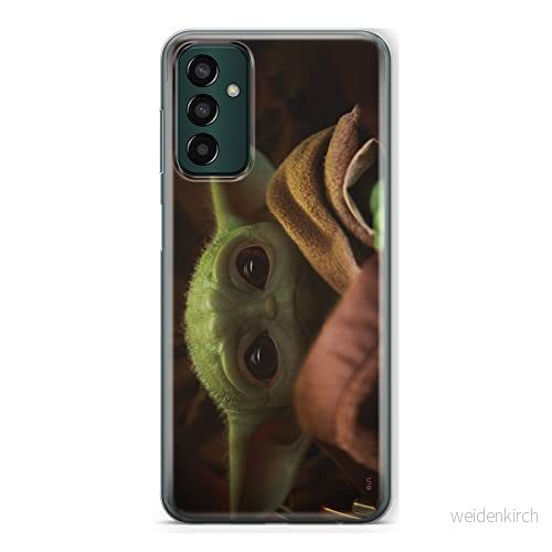 ERT GROUP mobiltelefonfodral för Samsung M13 4G originalt och officiellt licensierat Star Wars mönster Baby Yoda 002 optimalt anpassad till formen på mobiltelefonen, fodral tillverkad av TPU plast 5905511321178