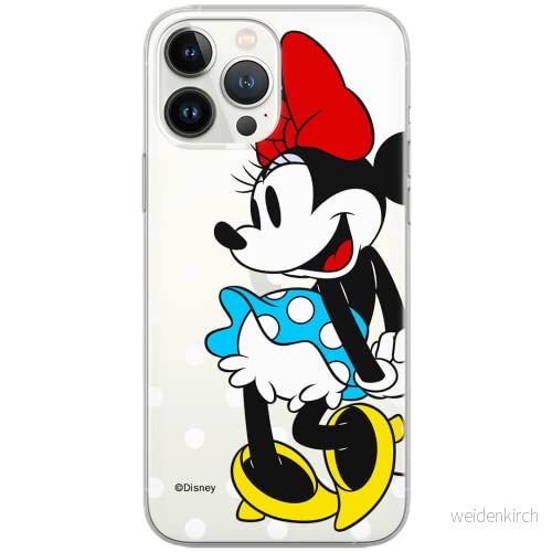 ERT GROUP mobiltelefonfodral för Apple Iphone 6 PLUS originalt och officiellt licensierat Disney mönster Minnie 034 Vit optimalt anpassad till formen på mobiltelefonen, gedeeltelijk transparant 5902980570946