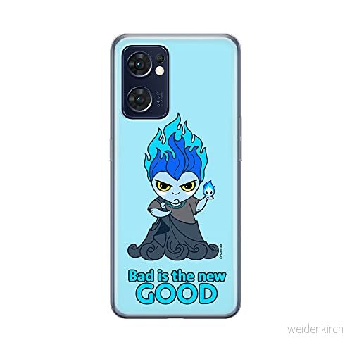 ERT GROUP mobiltelefonfodral för Oppo RENO 7 5G originalt och officiellt licensierat Disney mönster Hades 001 optimalt anpassad till formen på mobiltelefonen, fodral tillverkad av TPU plast 5905511318369