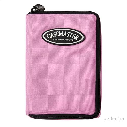 Casemaster Select nylon stål och mjuk spets dart tillbehörsfodral, rymmer 3 pilar, skumkudde gör att flygningar kan förvaras öppet utan krossas 719265516408
