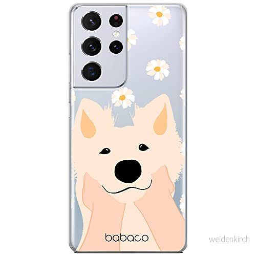 ERT GROUP mobiltelefonfodral för Samsung S21 ULTRA originalt och officiellt licensierat Babaco mönster Dogs 010 optimalt anpassad till formen på mobiltelefonen, gedeeltelijk transparant 5905131030153
