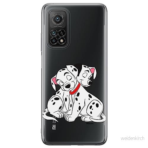 ERT GROUP mobiltelefonfodral för Xiaomi MI 10T 5G / PRO originalt och officiellt licensierat Disney mönster Dalmatians 005 anpassad till formen på mobiltelefonen, gedeeltelijk transparant 5904805890321