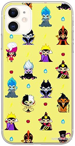 ERT GROUP mobiltelefonfodral för Iphone 11 originalt och officiellt licensierat Disney mönster Villains 007 optimalt anpassad till formen på mobiltelefonen, fodral tillverkad av TPU plast 5905131383693