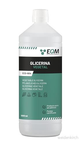 EQM SOLUCIONES QUIMICAS ECO 904 Vegetabilisk glycerin, 1 l 7427244410540