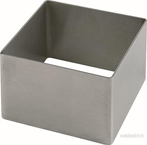 APS 98 rostfritt stål mousse ring sömlös, Ø 6 x 4,5 cm 4004133000988