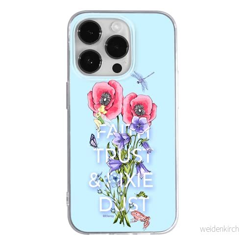 ERT GROUP mobiltelefonfodral för Apple Iphone 14 PRO MAX originalt och officiellt licensierat Disney mönster Tinker Bell 003 anpassad till formen på mobiltelefonen, fodral tillverkad av TPU plast 5905131935250