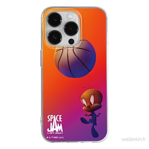 ERT GROUP mobiltelefonfodral för Iphone 14 PRO MAX originalt och officiellt licensierat Looney Tunes mönster Space Jam 014 anpassad till formen på mobiltelefonen, fodral tillverkad av TPU plast 5905511046439