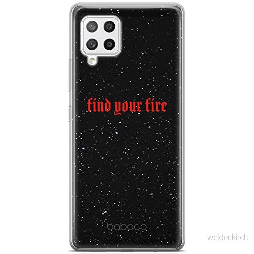 ERT GROUP mobiltelefonfodral för Samsung A42 5G originalt och officiellt licensierat Babaco mönster Find your fire 002 optimalt anpassad till formen på mobiltelefonen, fodral tillverkad av TPU plast 5903932888225