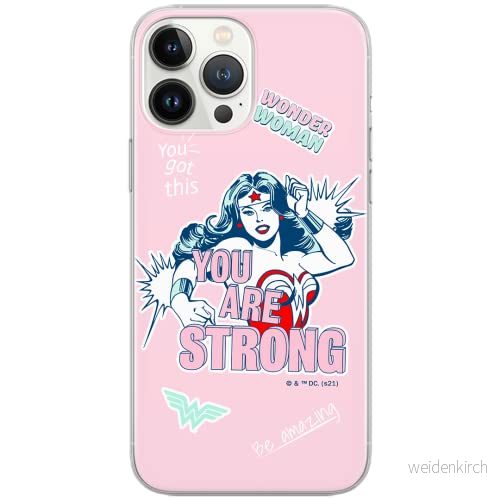 ERT GROUP mobiltelefonfodral för Xiaomi REDMI NOTE 9 PRO/ 9S originalt och officiellt licensierat DC mönster Wonder Woman 025 anpassad till formen på mobiltelefonen, fodral tillverkad av TPU plast 5903932931785