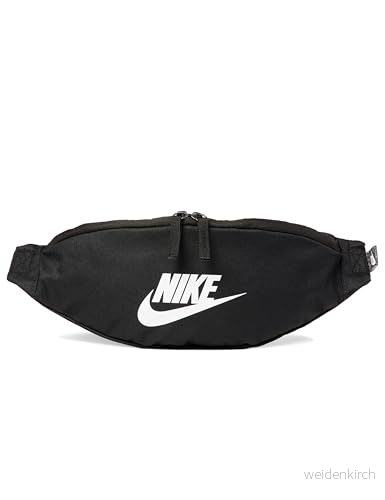 Nike Sportswear Heritage Unisex Bältesväska, Storlek: One Size, Black/white 195237317165