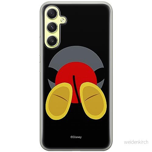 ERT GROUP mobiltelefonfodral för Samsung A34 5G originalt och officiellt licensierat Disney mönster Mickey 034 optimalt anpassad till formen på mobiltelefonen, fodral tillverkad av TPU plast 5905511773069