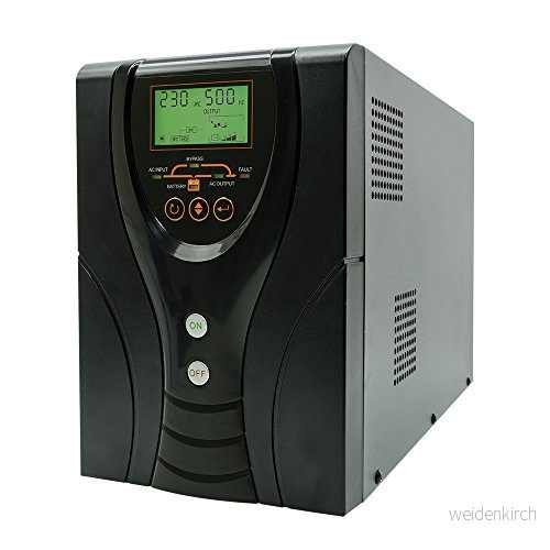 Backup UPS, oavbruten strömförsörjning, SilverCloud 850 VA, ren Sinus, V/600 W, AVR funktion, 2 skoluttag 5949066511806