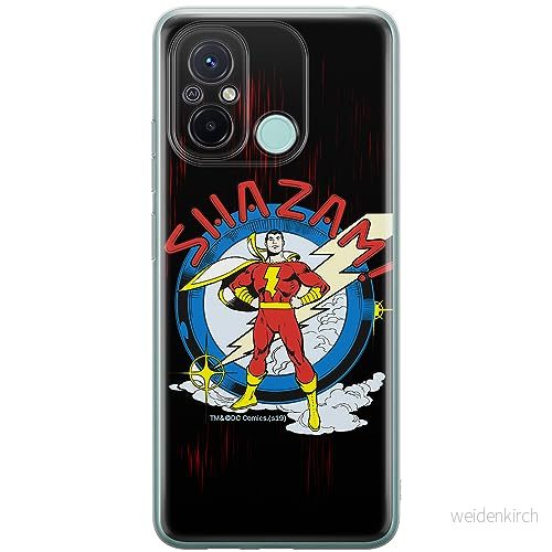 ERT GROUP mobiltelefonfodral för Xiaomi REDMI 12C/ 11A originalt och officiellt licensierat DC mönster Shazam 003 optimalt anpassad till formen på mobiltelefonen, fodral tillverkad av TPU plast 5905511854492