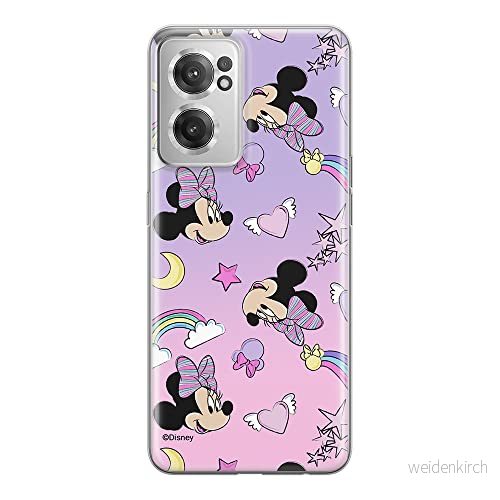 ERT GROUP mobiltelefonfodral för Oneplus NORD CE 2 originalt och officiellt licensierat Disney mönster Minnie 031 optimalt anpassad till formen på mobiltelefonen, fodral tillverkad av TPU plast 5905511281519
