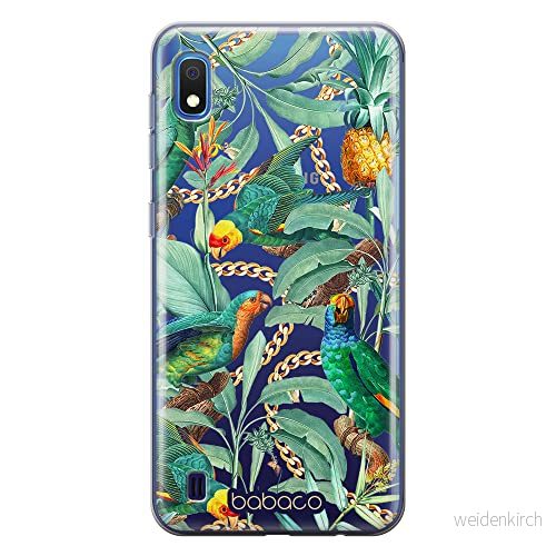 ERT GROUP mobiltelefonfodral för Samsung A10 originalt och officiellt licensierat Babaco mönster Flowers 058 optimalt anpassad till formen på mobiltelefonen, gedeeltelijk transparant 5905131369468
