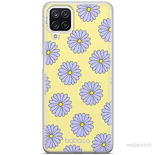 ERT GROUP mobiltelefonfodral för Samsung A12 / M12 originalt och officiellt licensierat Babaco mönster Flowers 021 optimalt anpassad till formen på mobiltelefonen, fodral tillverkad av TPU plast 5903932649734