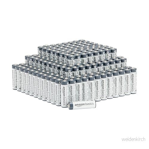 Amazon Basics AA industrialkaliska batterier, 150 stycken 840095807357