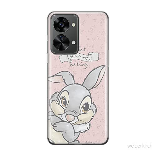 ERT GROUP mobiltelefonfodral för Oneplus NORD 2T 5G originalt och officiellt licensierat Disney mönster Thumper 001 optimalt anpassad till formen på mobiltelefonen, fodral tillverkad av TPU plast 5905511263102