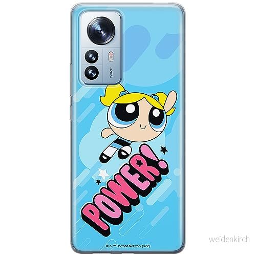 ERT GROUP mobiltelefonfodral för Xiaomi 12 / 12X originalt och officiellt licensierat The Powerpuff Girls mönster 034, fodral tillverkad av TPU plast 5905511980092