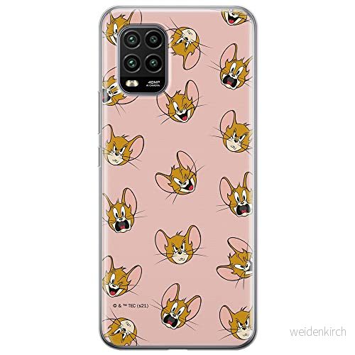 ERT GROUP mobiltelefonfodral för Xiaomi MI 10 LITE originalt och officiellt licensierat Tom and Jerry mönster 008 optimalt anpassad till formen på mobiltelefonen, fodral tillverkad av TPU plast 5904805263262