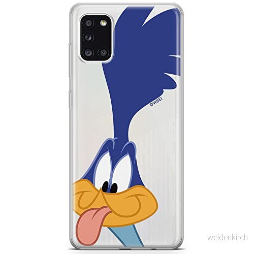 ERT GROUP mobiltelefonfodral för Samsung A31 originalt och officiellt licensierat Looney Tunes mönster Road Runner 002 optimalt anpassad till formen på mobiltelefonen, gedeeltelijk transparant 5903040216484