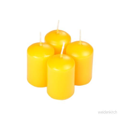 4 doftande cylindriska ljus x 6 cm tiareflomma 3526780916081