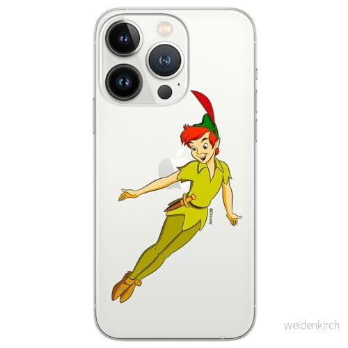 ERT GROUP mobiltelefonfodral för Iphone 13 PRO MAX originalt och officiellt licensierat Disney mönster Peter Pan 001 optimalt anpassad till formen på mobiltelefonen, gedeeltelijk transparant 5905131145710