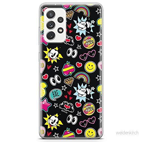 ERT GROUP mobiltelefonfodral för Samsung A72 5G originalt och officiellt licensierat Disney mönster Mickey & Minnie 013 optimalt anpassad till formen på mobiltelefonen, fodral tillverkad av TPU plast 5903040074053