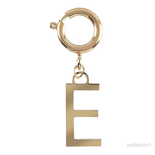 Draeger Paris initialer charm, 2x1,5cm, Rostfritt stål, Ingen ädelsten 3045677650070