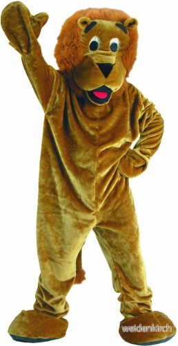 Dress Up America Deluxe Plush Roaring Lejon Mascot Kostym 86138903987