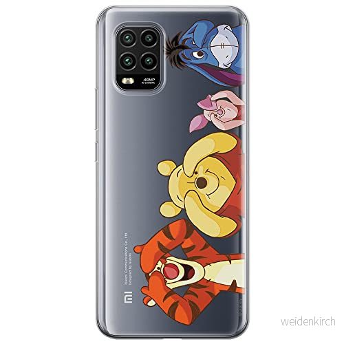 ERT GROUP mobiltelefonfodral för Xiaomi MI 10 LITE originalt och officiellt licensierat Disney mönster Winnie the Pooh and friends 036 anpassad till formen på mobiltelefonen, gedeeltelijk transparant 5903537150345