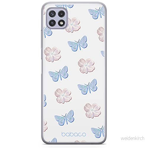 ERT GROUP mobiltelefonfodral för Samsung A22 5G originalt och officiellt licensierat Babaco mönster Flowers 043 optimalt anpassad till formen på mobiltelefonen, fodral tillverkad av TPU plast 5905131322807