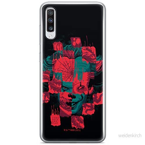 ERT GROUP mobiltelefonfodral för Samsung A70 originalt och officiellt licensierat Horror mönster It 013 optimalt anpassad till formen på mobiltelefonen, fodral tillverkad av TPU plast 5905131981714