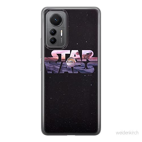 ERT GROUP mobiltelefonfodral för Xiaomi 12 LITE originalt och officiellt licensierat Star Wars mönster 048 optimalt anpassad till formen på mobiltelefonen, fodral tillverkad av TPU plast 5905511505806